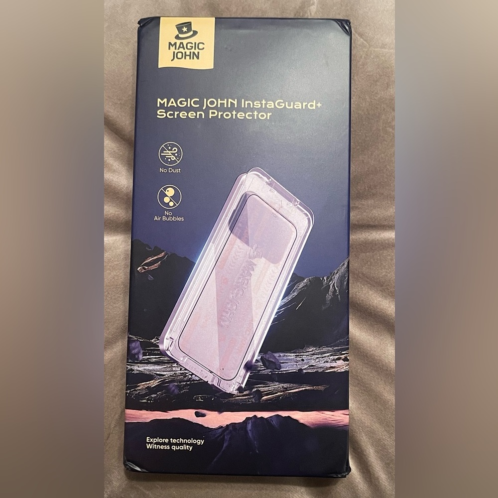 iPhone 15Pro Magic John InstaGuard+ Screen Protector